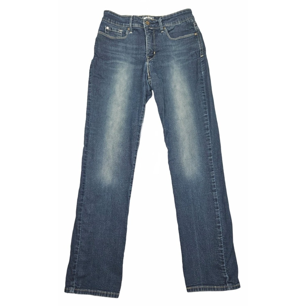 Signature by Levi Strauss Womens Jeans 8M W29 L32 Totally Shaping Slim‎ Straight